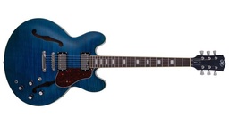 [SEL6FOTBU] SX SEL6FOTBU Semicaja Transparent Blue Guitarra Eléctrica