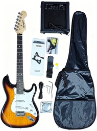 [103-YSKG01PACKSB] Memphis YSKG01SB Stratocaster Sunburst Pack Guitarra Eléctrica