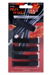 [P245-CTA6600] On Stage CTA6600 Velcro Sujeta Cables Pack 5 Unid